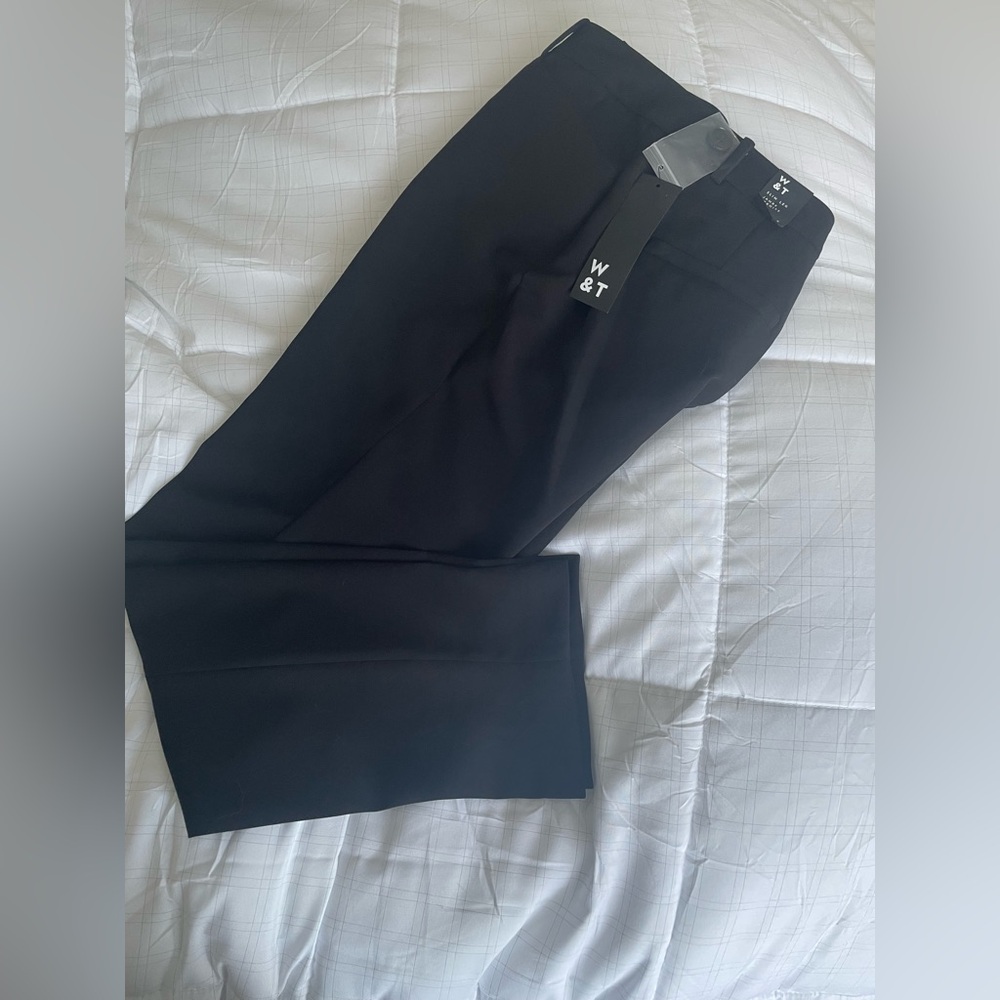 Willow & Thread/Women's Black Straight Leg Pants Sz 6